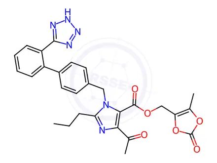 Chemical structure of Olmesartan Medoxomil Impurity 183