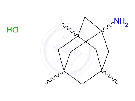 Chemical structure of Memantine EP Impurity B Hydrochloride