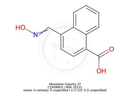 Chemical structure of Afoxolaner Impurity 27