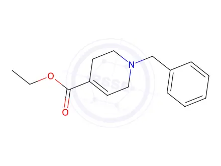 Chemical structure of Ethyl 1-benzyl-1,2,3,6-tetrahydropyridine-4-carboxylate