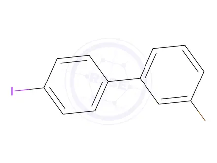 Chemical structure of 3-Bromo-4'-iodo-1,1'-biphenyl