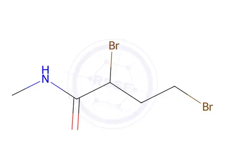 Chemical structure of 2,4-Dibromo-N-methylbutanamide