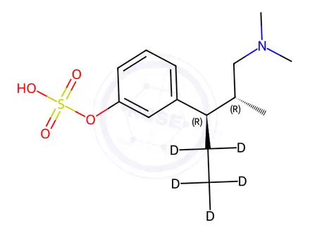 Chemical structure of Tapentadol-d5 O-Sulfate