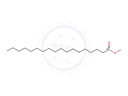Chemical structure of Methyl Stearate-1-13C