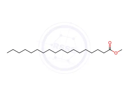 Chemical structure of Methyl stearate