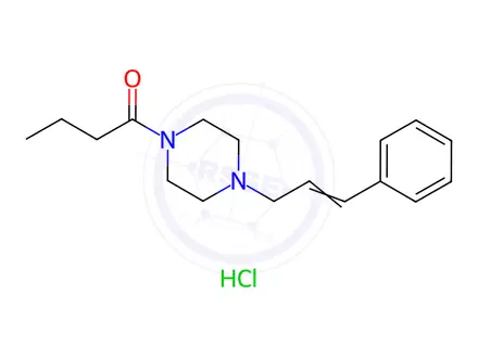 Chemical structure of Bucinnazine