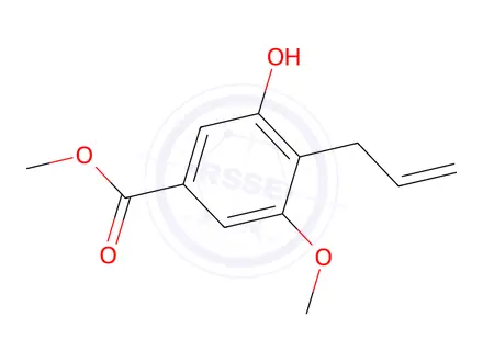 Chemical structure of Methyl 4-allyl-3-hydroxy-5-methoxybenzoate