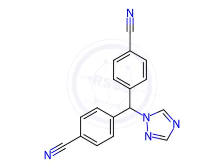 Chemical structure of Letrozole