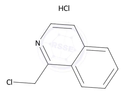 Chemical structure of 1-(Chloromethyl)isoquinoline hydrochloride