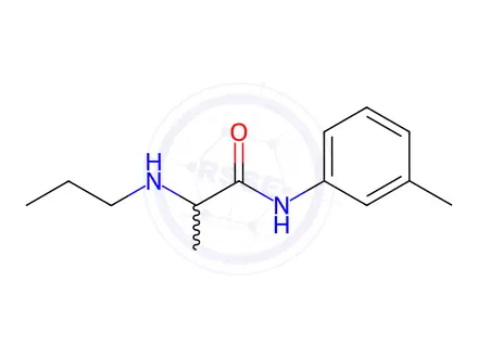 Chemical structure of Prilocaine Impurity 4 Monomer(Prilocaine EP Impurity D Monomer)