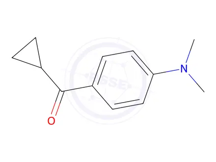 Chemical structure of Cyclopropyl(4-(dimethylamino)phenyl)methanone