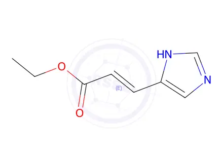 Chemical structure of Ethyl (2E)-3-(1H-imidazol-4-yl)prop-2-enoate