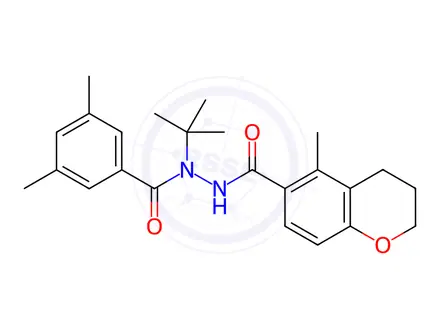 Chemical structure of Chromafenozide