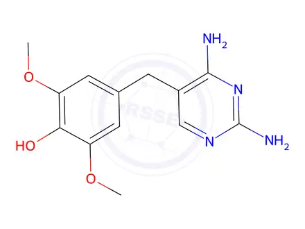 Chemical structure of Trimethoprim Impurity 25