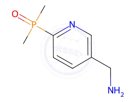 Chemical structure of (5-(Aminomethyl)pyridin-2-yl)dimethylphosphine oxide