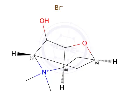 Chemical structure of (2S,3aR,5S)-6-hydroxy-4,4-dimethylhexahydro-2H-2,5-methanofuro[3,2-b]pyrrol-4-ium bromide