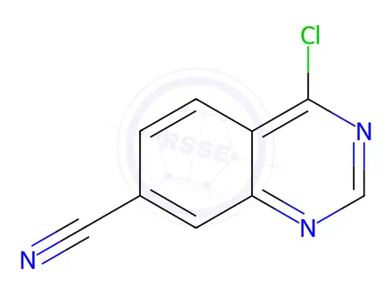 Chemical structure of 4-Chloroquinazoline-7-carbonitrile