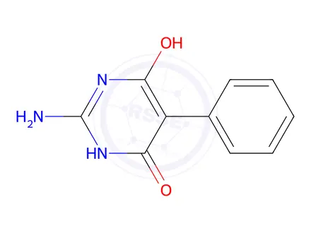 Chemical structure of 2-Amino-5-phenylpyrimidine-4,6-diol