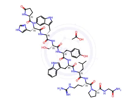 Chemical structure of Triptorelin Impurity 2