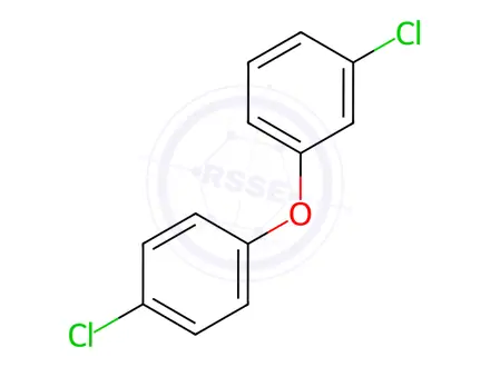 Chemical structure of 3,4'-Dichlorodiphenyl ether