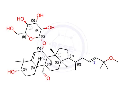 Chemical structure of Momordicoside K