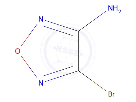 Chemical structure of 4-Bromo-1,2,5-oxadiazol-3-amine