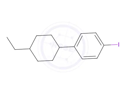 Chemical structure of 1-(trans-4-Ethylcyclohexyl)-4-iodobenzene