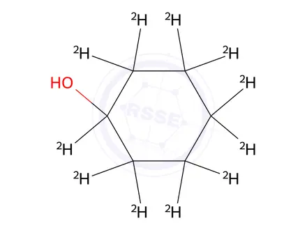 Chemical structure of Cyclohexanol-d11