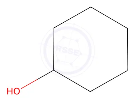 Chemical structure of Cyclohexanol