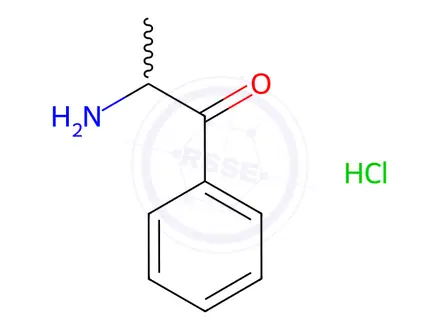 Chemical structure of Cathinone Hydrochloride CI(Secondary Standards traceble to USP)