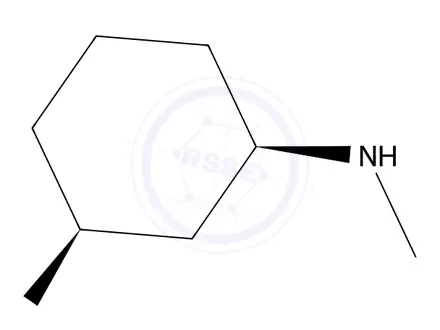 Chemical structure of cis-3-Methylamino-cyclohexanol