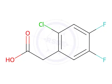 Chemical structure of Sitagliptin Phosphate Impurity 201