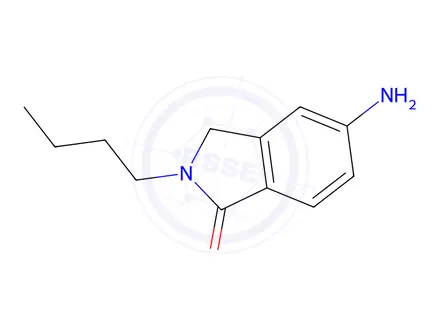 Chemical structure of 5-Amino-2-butyl-2,3-dihydro-1h-isoindol-1-one
