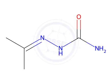 Chemical structure of Acetone Semicarbazone