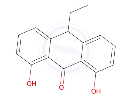 Chemical structure of Dithranol Impurity 16