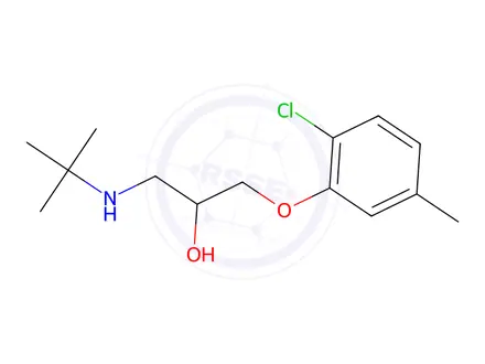 Chemical structure of S-Bupranolol