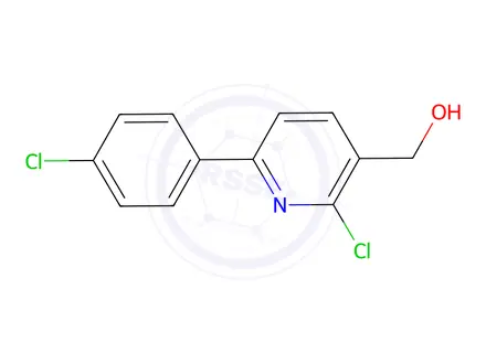 Chemical structure of (2-Chloro-6-(4-chlorophenyl)pyridin-3-yl)methanol