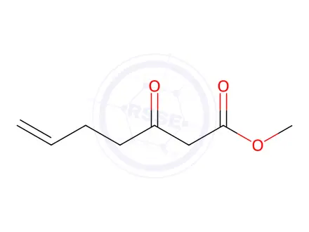 Chemical structure of 3-Oxo-6-heptenoic acid methyl ester