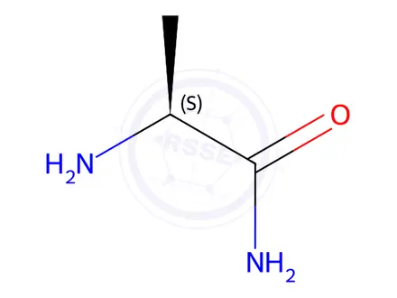 Chemical structure of (S)-2-Aminopropanamide