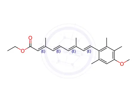 Chemical structure of Acitretin Impurity 5