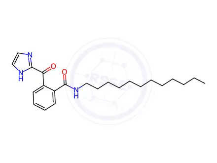 Chemical structure of N-Dodecyl-2-(1H-imidazole-2-carbonyl)benzamide
