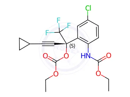 Chemical structure of Efavirenz Impurity 12