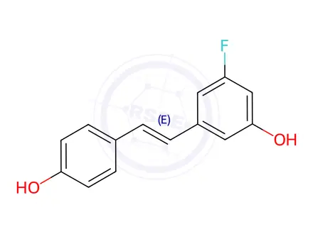 Chemical structure of Resveratrol analog 1