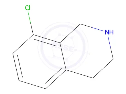 Chemical structure of 8-Chloro-1,2,3,4-tetrahydroisoquinoline