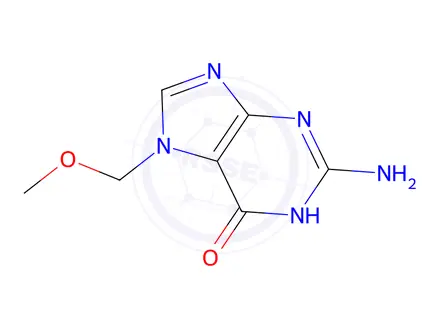 Chemical structure of Valganciclovir Impurity 12