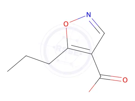 Chemical structure of 5-propylisoxazole-4-carboxylic acid