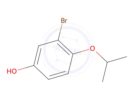 Chemical structure of 3-Bromo-4-isopropoxyphenol