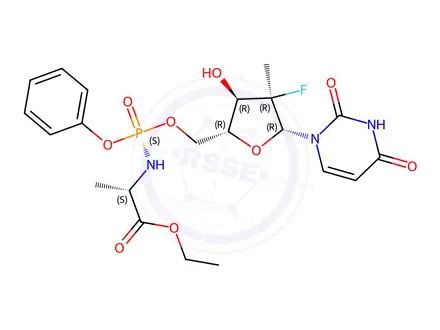 Chemical structure of Ethyl Sofosbuvir Analog