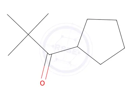 Chemical structure of 1-Cyclopentyl-2,2-dimethylpropan-1-one