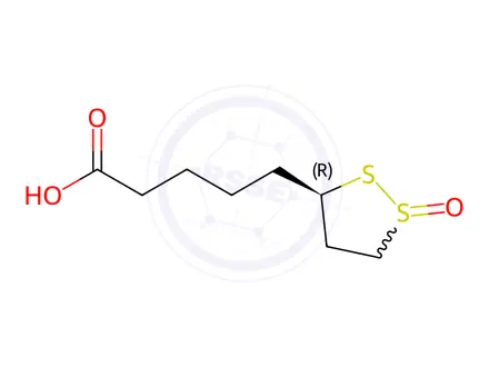 Chemical structure of Thioctic Acid Impurity 141